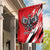 Poland National Flag Day Personalized Garden Flag Polsk Eagle Simple Style