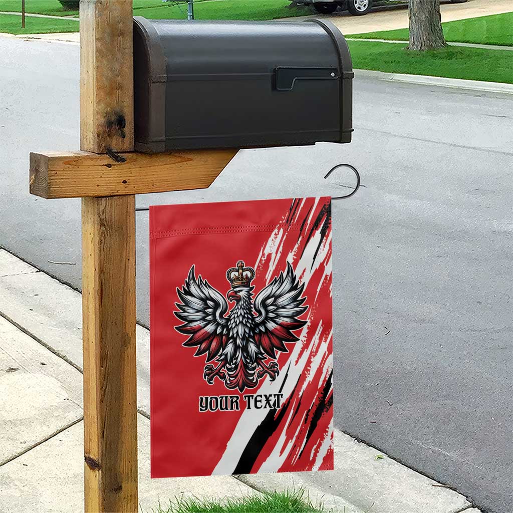 Poland National Flag Day Personalized Garden Flag Polsk Eagle Simple Style