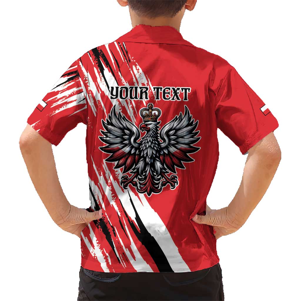 Poland National Flag Day Personalized Hawaiian Shirt Polsk Eagle Simple Style