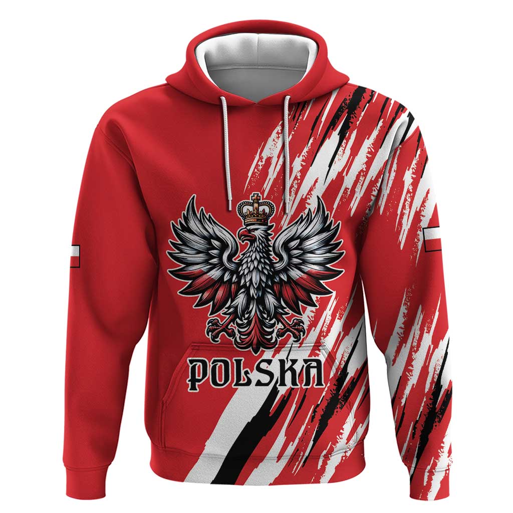 Poland National Flag Day Personalized Hoodie Polsk Eagle Simple Style