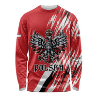 Poland National Flag Day Personalized Long Sleeve Shirt Polsk Eagle Simple Style