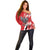 Poland National Flag Day Personalized Off Shoulder Sweater Polsk Eagle Simple Style