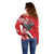 Poland National Flag Day Personalized Off Shoulder Sweater Polsk Eagle Simple Style