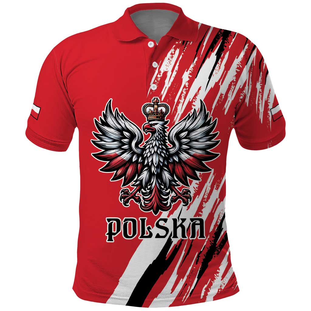 Poland National Flag Day Personalized Polo Shirt Polsk Eagle Simple Style
