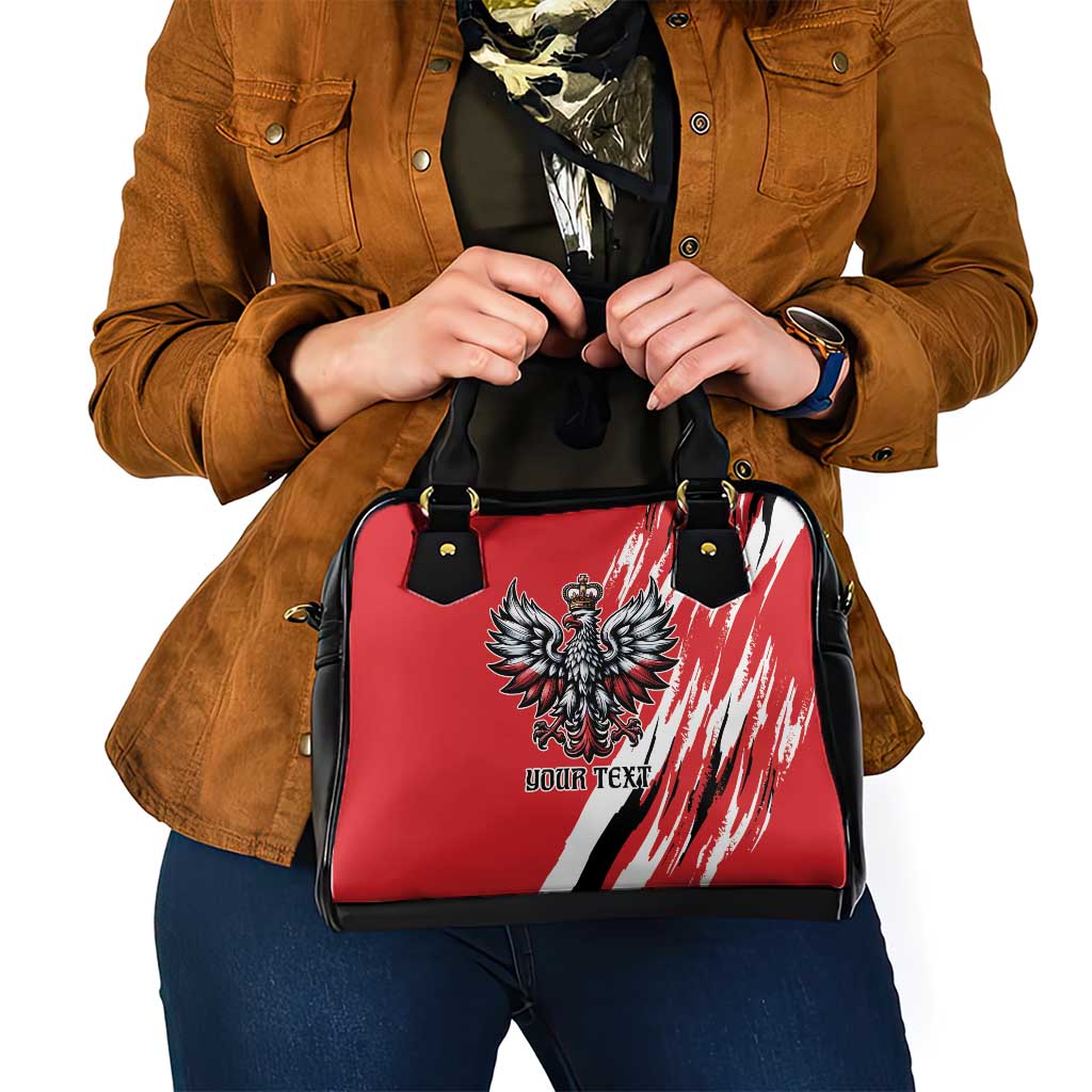 Poland National Flag Day Personalized Shoulder Handbag Polsk Eagle Simple Style