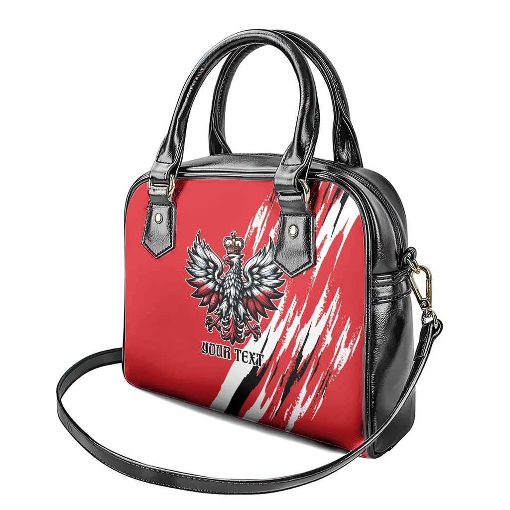 Poland National Flag Day Personalized Shoulder Handbag Polsk Eagle Simple Style