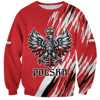 Poland National Flag Day Personalized Sweatshirt Polsk Eagle Simple Style