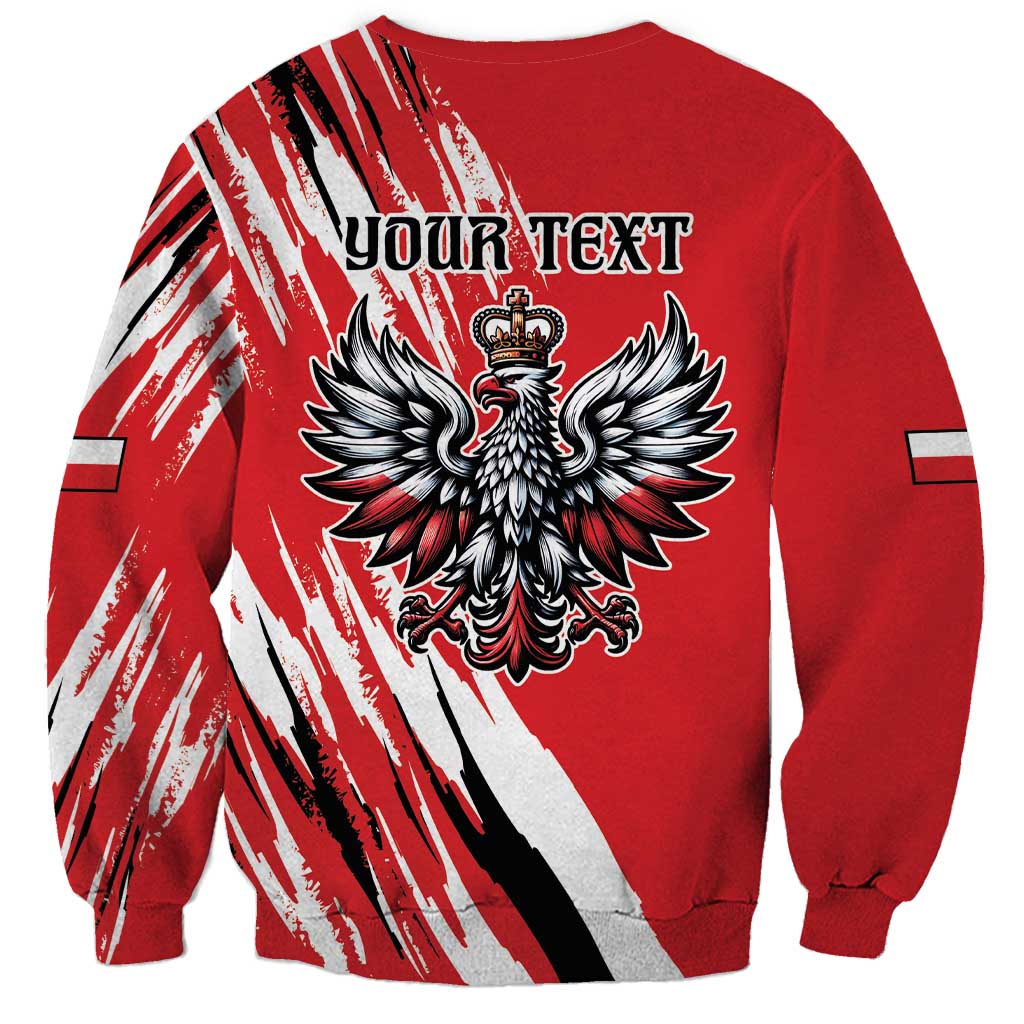 Poland National Flag Day Personalized Sweatshirt Polsk Eagle Simple Style