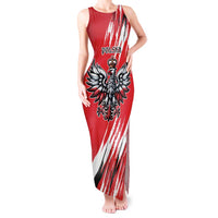 Poland National Flag Day Personalized Tank Maxi Dress Polsk Eagle Simple Style