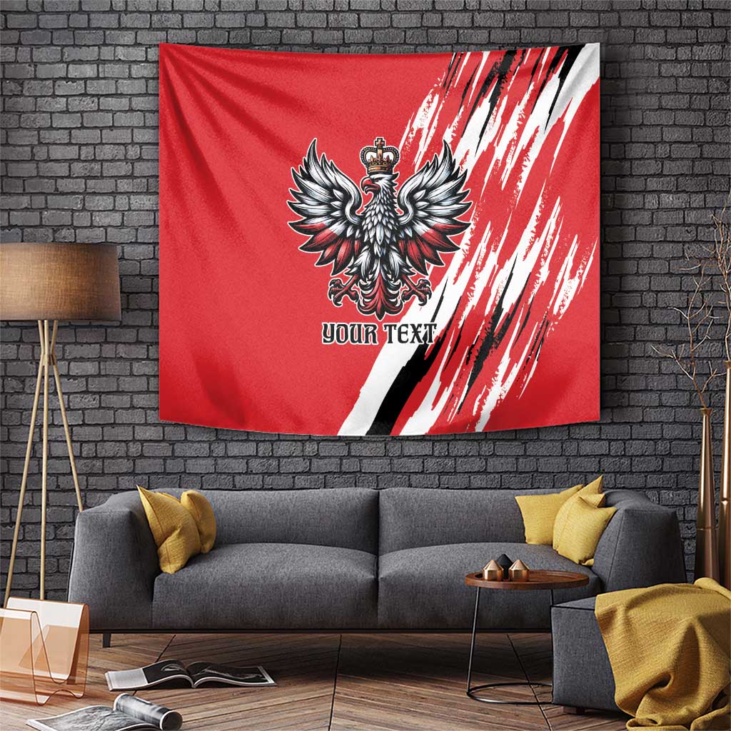 Poland National Flag Day Personalized Tapestry Polsk Eagle Simple Style