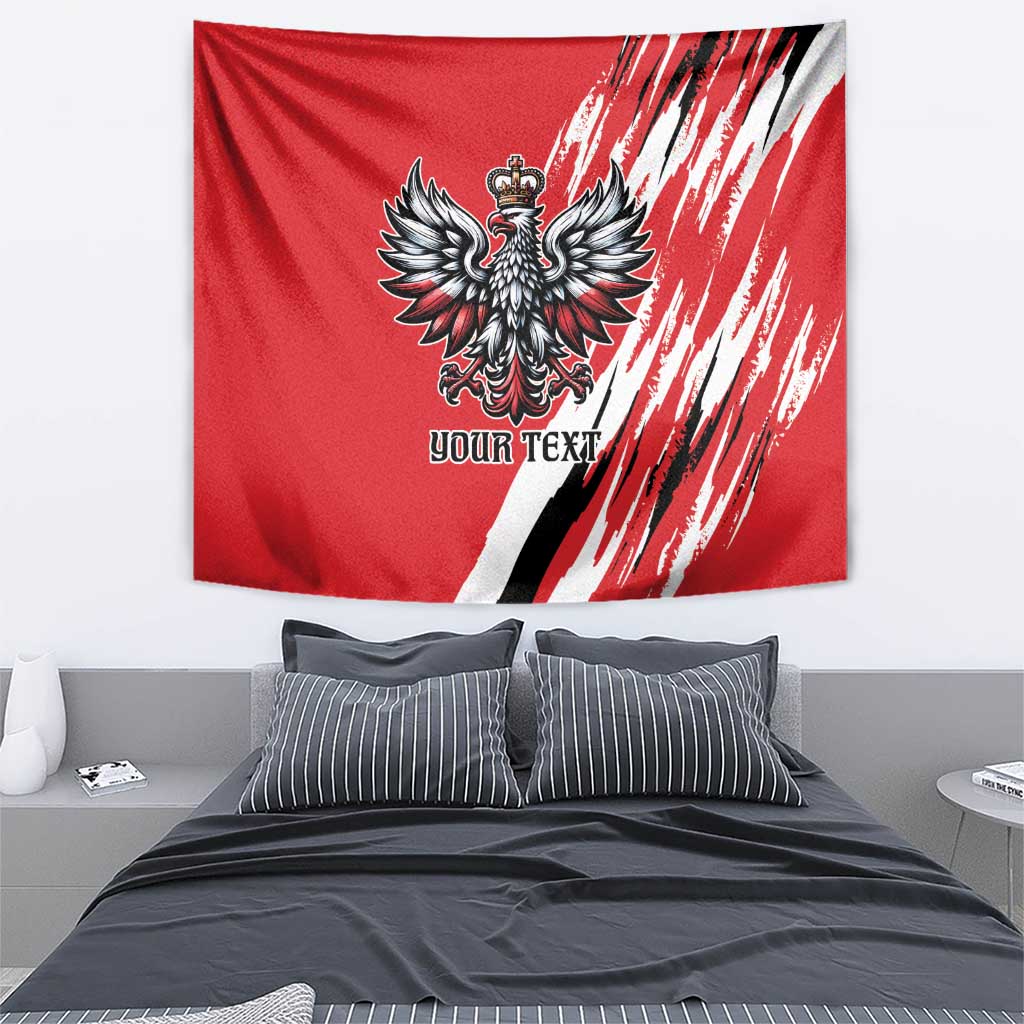 Poland National Flag Day Personalized Tapestry Polsk Eagle Simple Style
