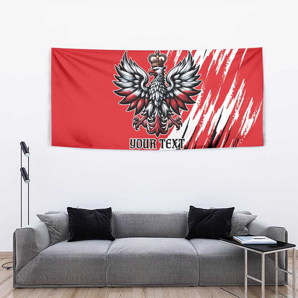 Poland National Flag Day Personalized Tapestry Polsk Eagle Simple Style