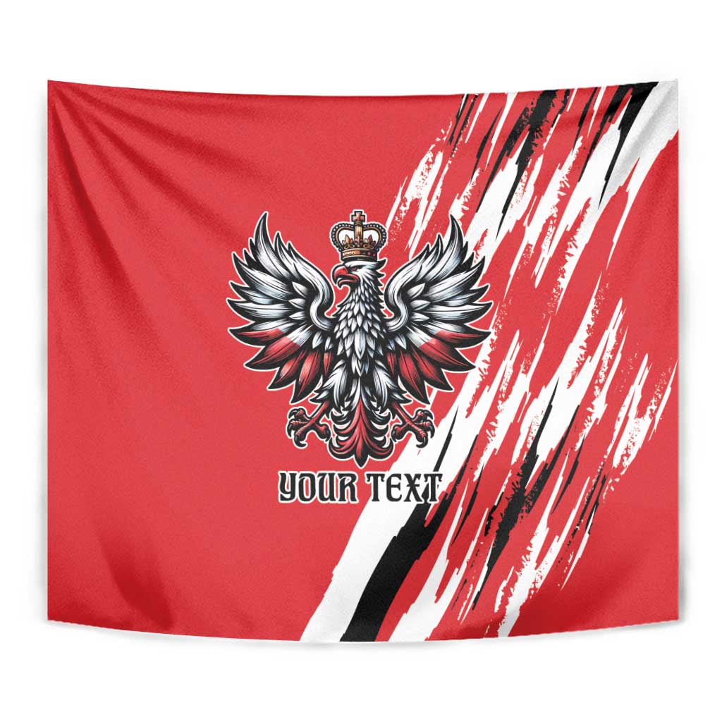 Poland National Flag Day Personalized Tapestry Polsk Eagle Simple Style
