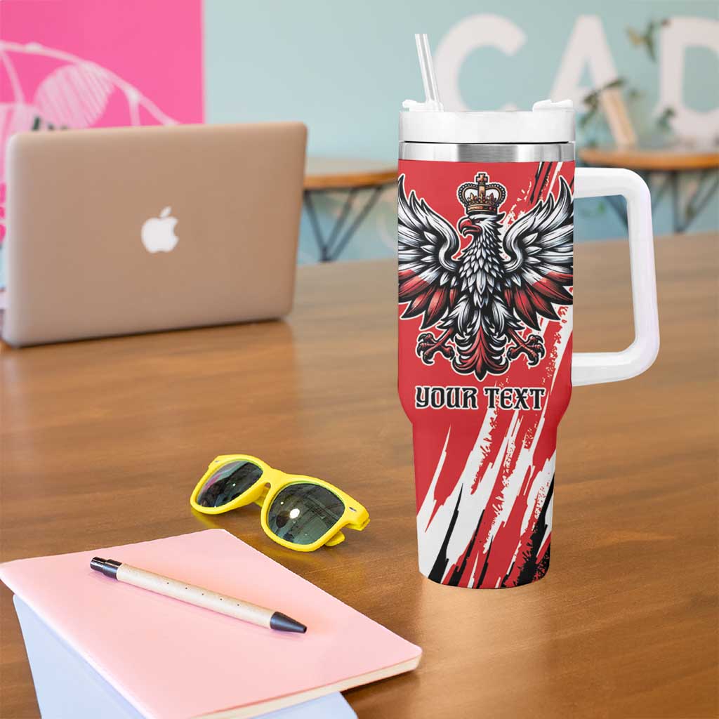 Poland National Flag Day Personalized Tumbler With Handle Polsk Eagle Simple Style