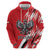 Poland National Flag Day Personalized Zip Hoodie Polsk Eagle Simple Style