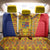 Romania Traditional Embroidery Pattern Back Car Seat Cover