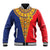 Romania Traditional Embroidery Pattern Baseball Jacket