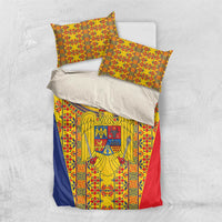 Romania Traditional Embroidery Pattern Bedding Set
