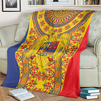 Romania Traditional Embroidery Pattern Blanket