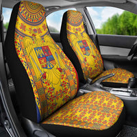Romania Traditional Embroidery Pattern Car Seat Cover
