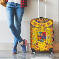 Romania Traditional Embroidery Pattern Luggage Cover