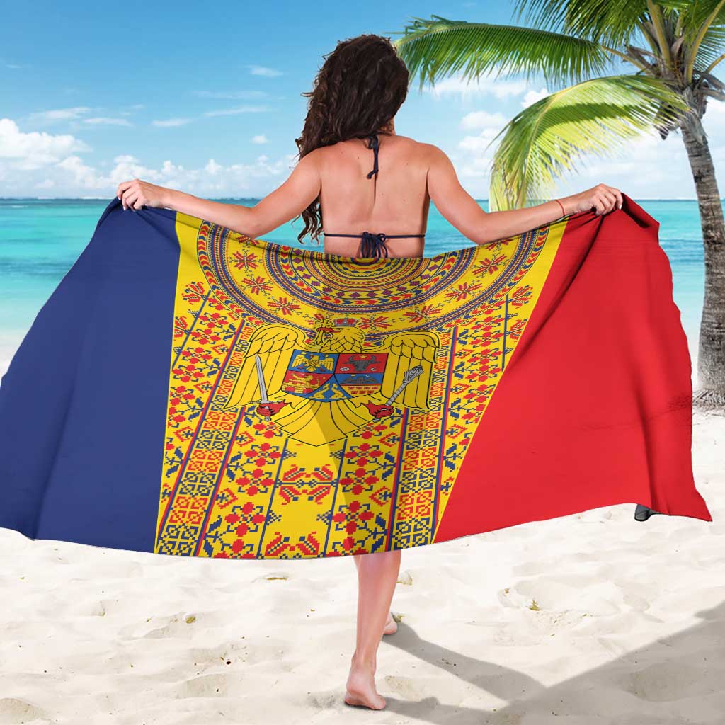 Romania Traditional Embroidery Pattern Sarong