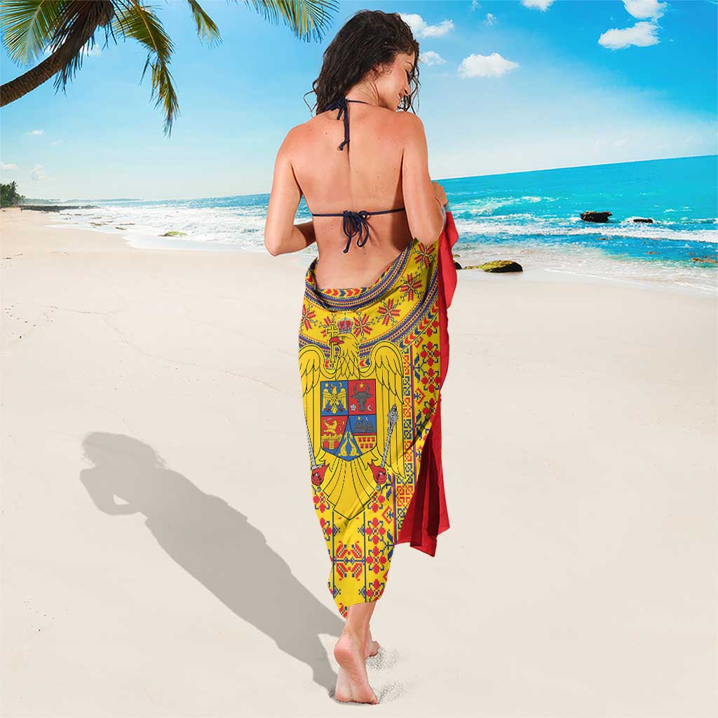 Romania Traditional Embroidery Pattern Sarong