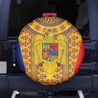 Romania Traditional Embroidery Pattern Spare Tire Cover