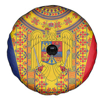 Romania Traditional Embroidery Pattern Spare Tire Cover