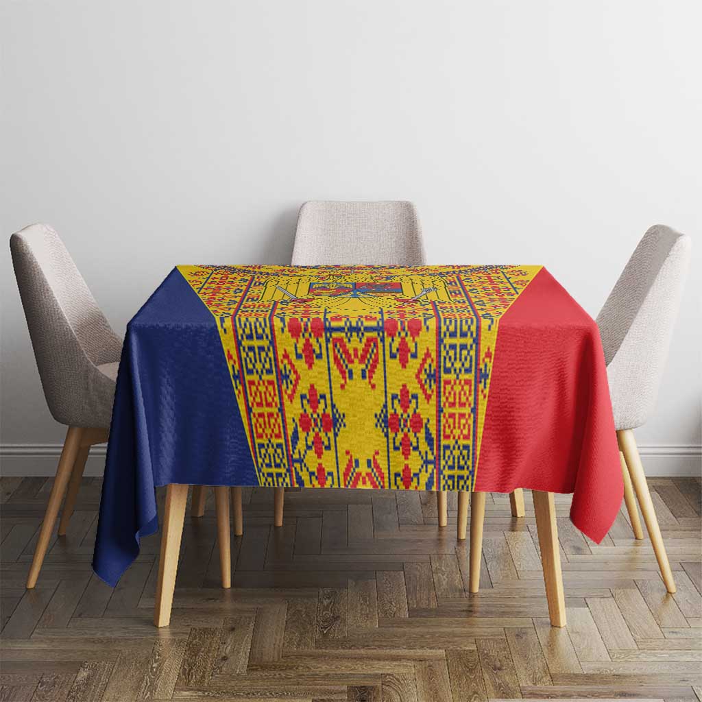 Romania Traditional Embroidery Pattern Tablecloth