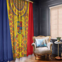 Romania Traditional Embroidery Pattern Window Curtain