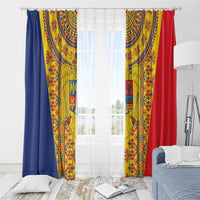 Romania Traditional Embroidery Pattern Window Curtain