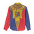 Romania Traditional Embroidery Pattern Women Casual Shirt