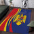 Romania Flag Day Personalized Area Rug National Golden Eagle