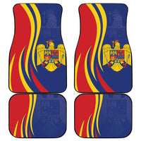 Romania Flag Day Personalized Car Mats National Golden Eagle
