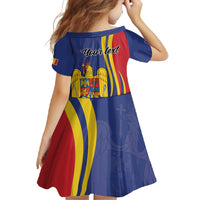 Romania Flag Day Personalized Family Matching Off Shoulder Maxi Dress and Hawaiian Shirt National Golden Eagle