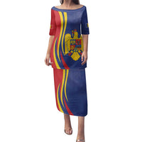 Romania Flag Day Personalized Family Matching Puletasi and Hawaiian Shirt National Golden Eagle