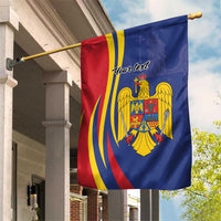 Romania Flag Day Personalized Garden Flag National Golden Eagle