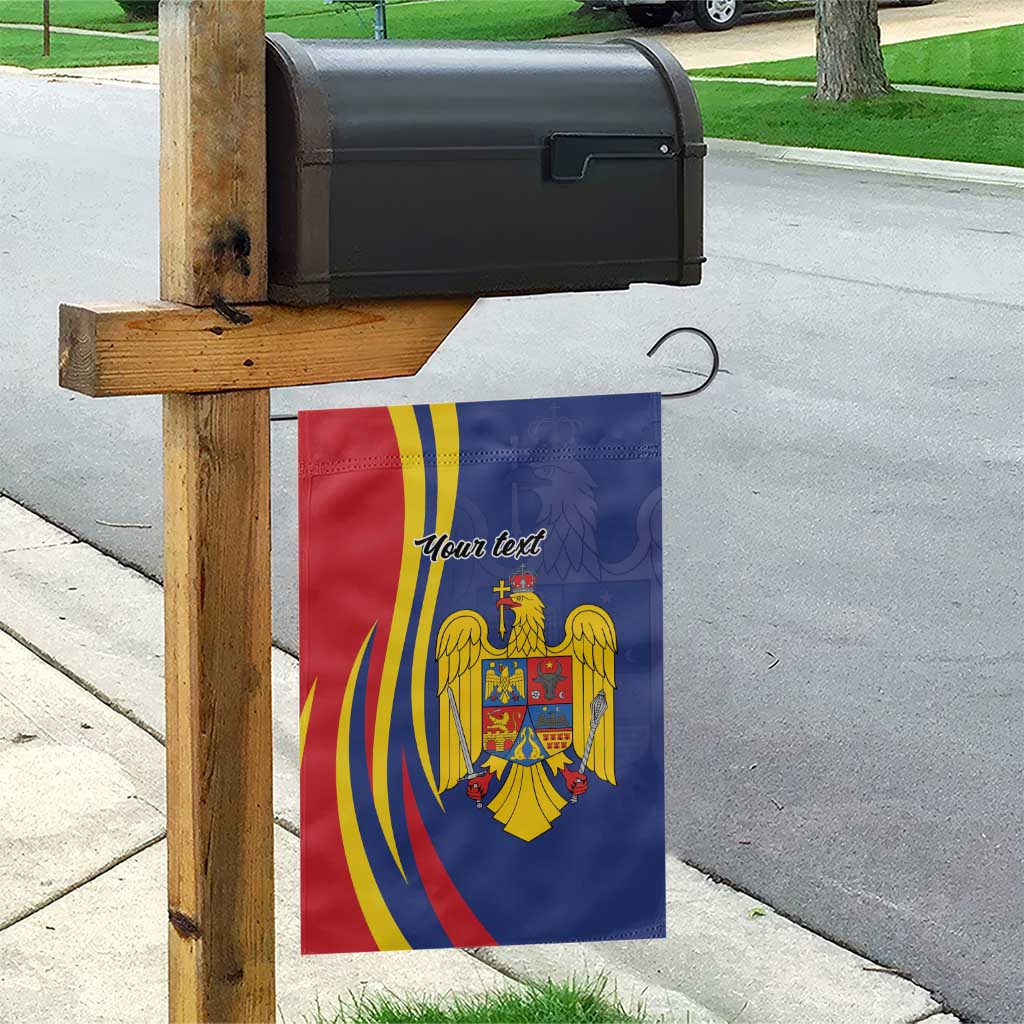 Romania Flag Day Personalized Garden Flag National Golden Eagle