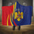 Romania Flag Day Personalized Hooded Blanket National Golden Eagle