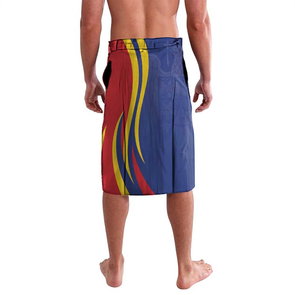 Romania Flag Day Personalized Lavalava National Golden Eagle