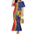 Romania Flag Day Personalized Mermaid Dress National Golden Eagle