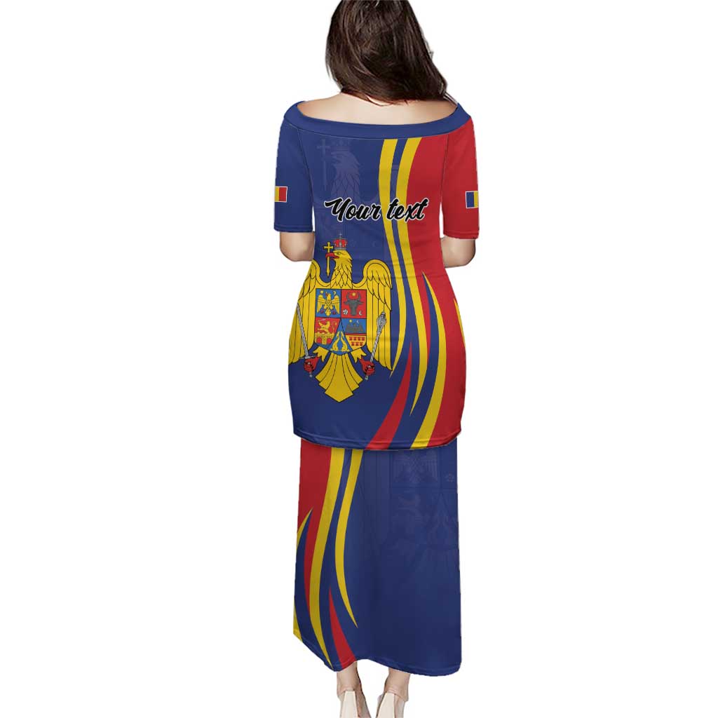 Romania Flag Day Personalized Puletasi National Golden Eagle