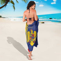 Romania Flag Day Personalized Sarong National Golden Eagle