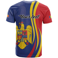 Romania Flag Day Personalized T Shirt National Golden Eagle