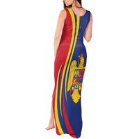Romania Flag Day Personalized Tank Maxi Dress National Golden Eagle