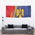 Romania Flag Day Personalized Tapestry National Golden Eagle