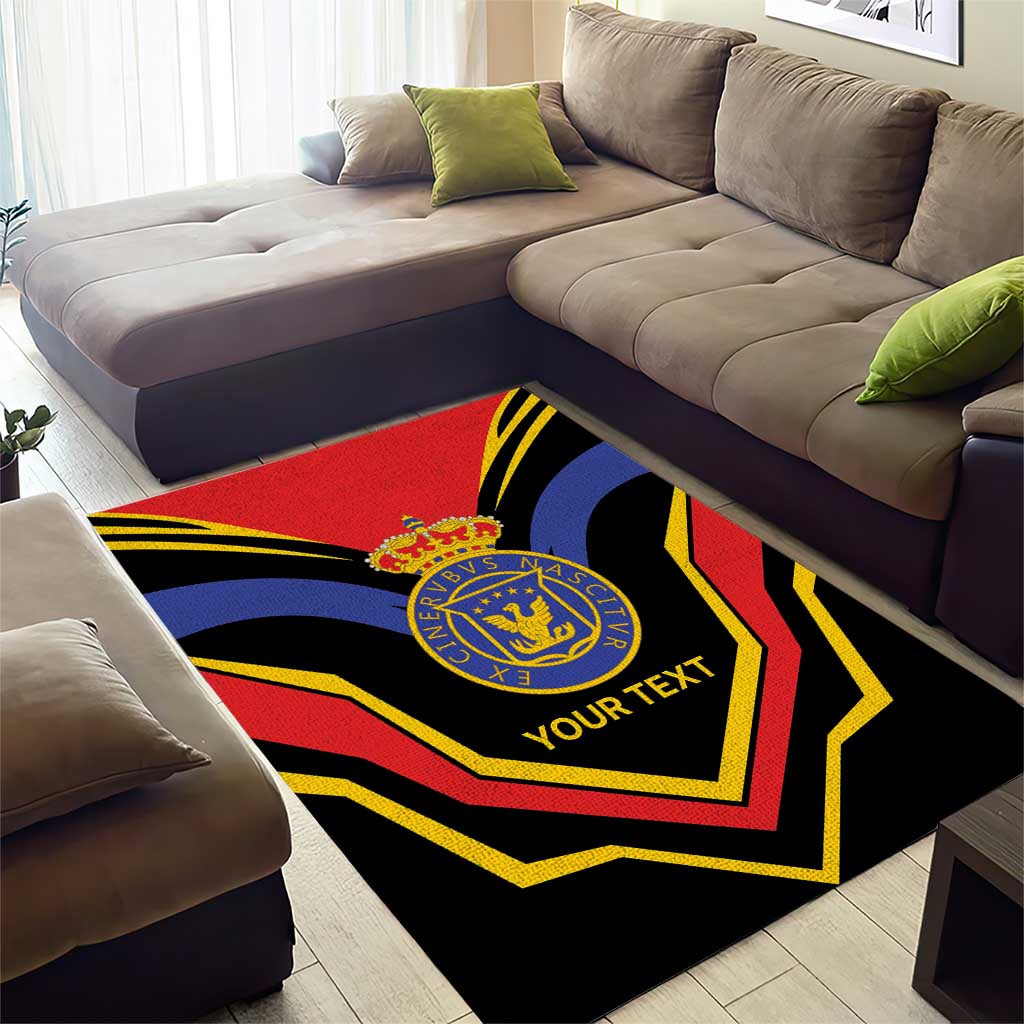 Haiti 1814-1820 Personalized Area Rug Haitian Flag of the Kingdom