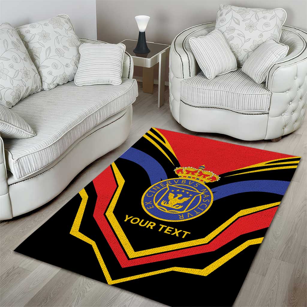 Haiti 1814-1820 Personalized Area Rug Haitian Flag of the Kingdom