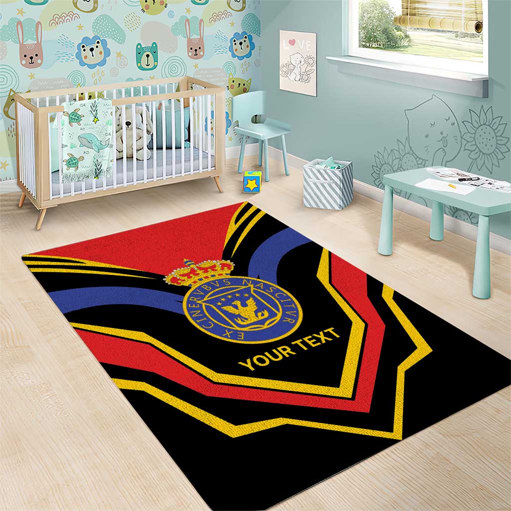 Haiti 1814-1820 Personalized Area Rug Haitian Flag of the Kingdom